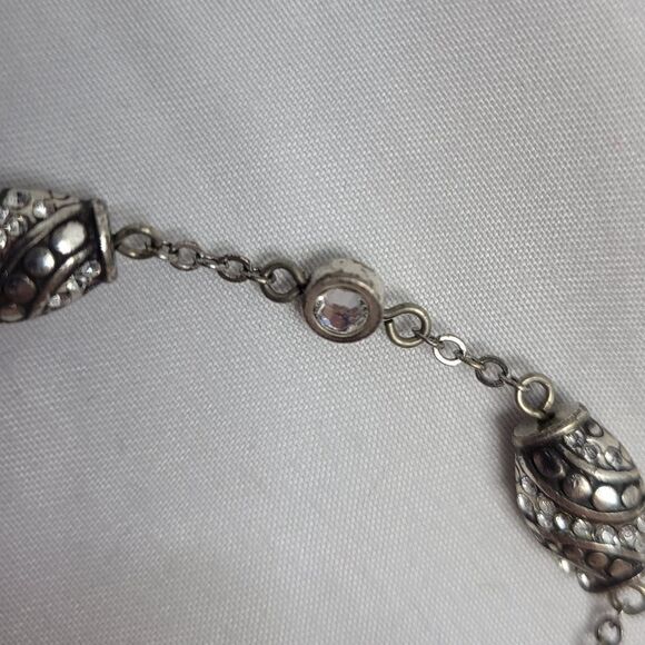 BRIGHTON silver plated bracelet design lobster claw clasp - Picture 4 of 6